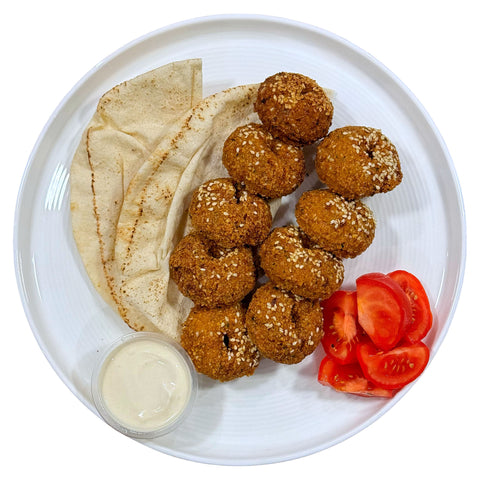 Vegetable Falafels & Tahini Sauce