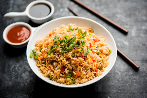 Pilaf Chinois Au Poulet, Riz & Légumes