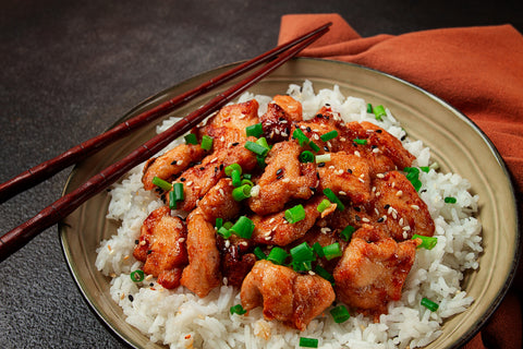 Chicken Breast with Teriaki Sauce & Rice